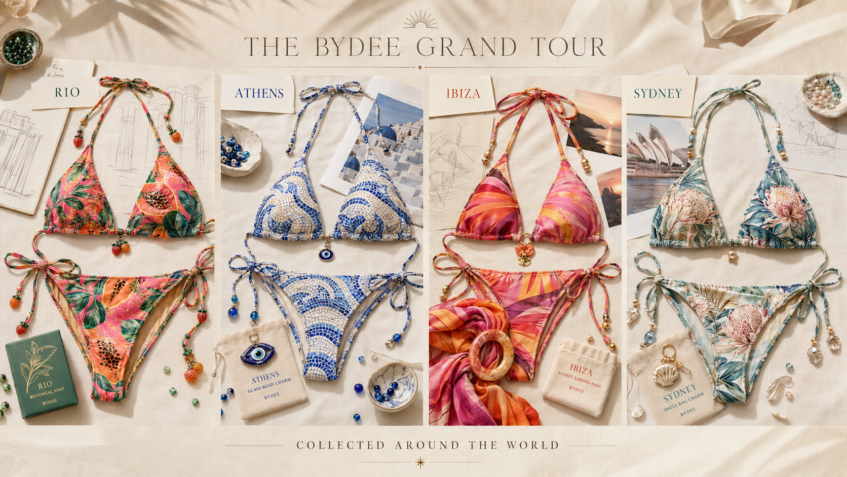 The Bydee Grand Tour destination capsule system
